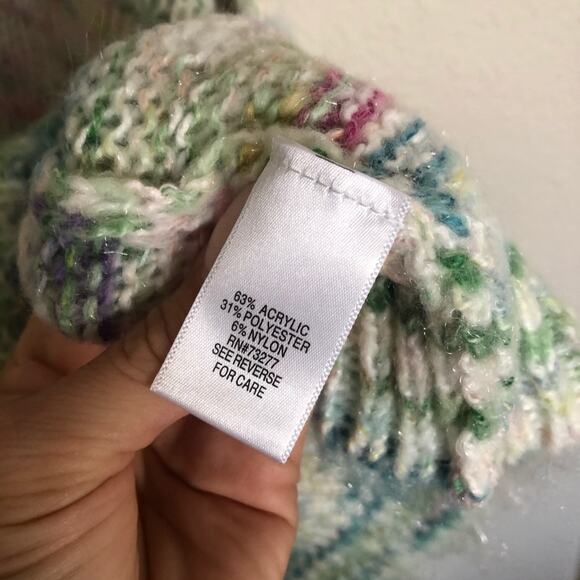 Vylette Multi Rainbow Space Dye Sweater XL - Picture 6 of 7